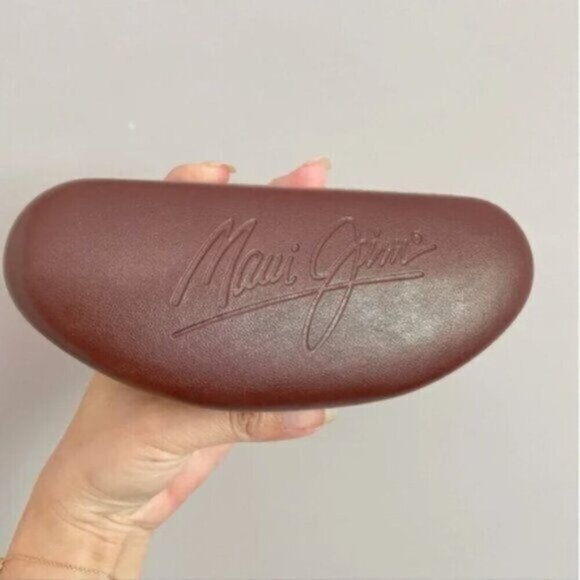 Maui Jim Hinged Hard Wraparound Sunglasses Case - Larger sized! - Picture 1 of 6